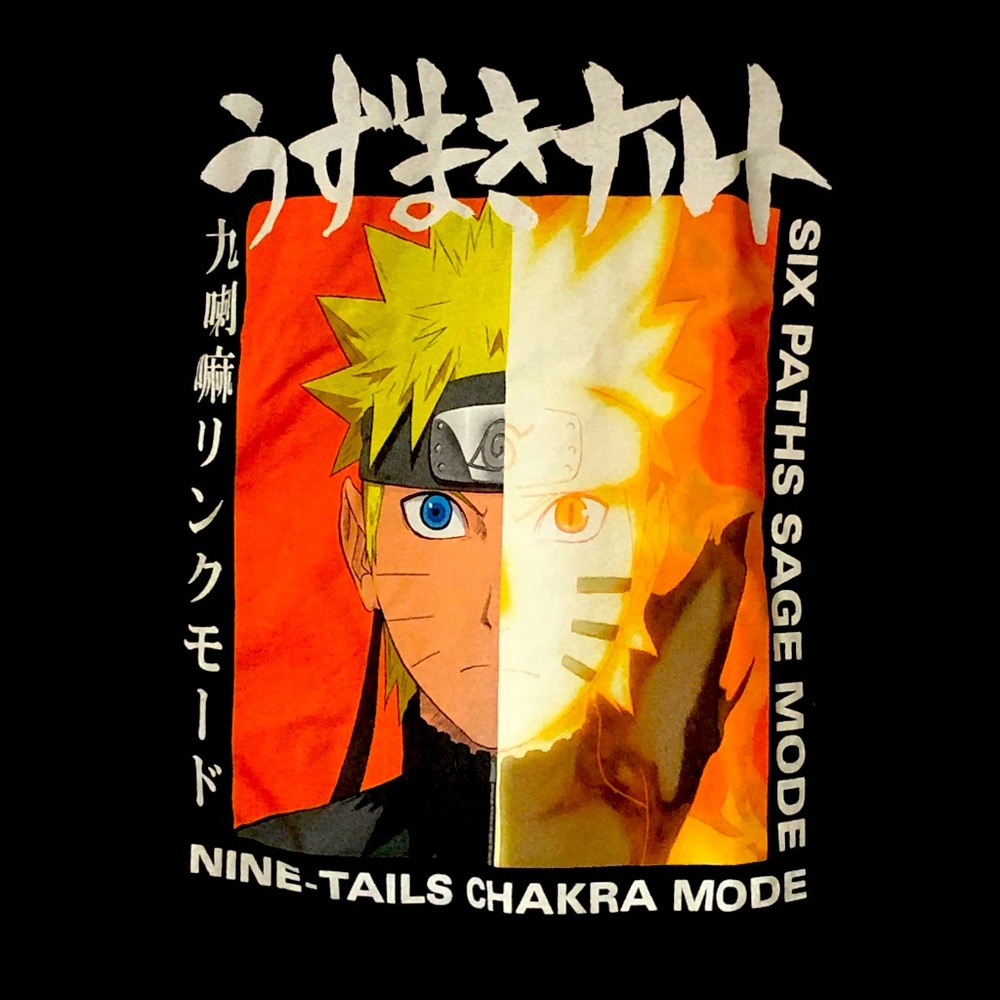 Naruto T-shirt 2X (unisex)